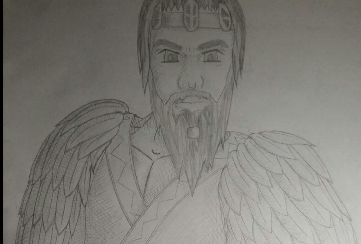 my first cross hatching - student project