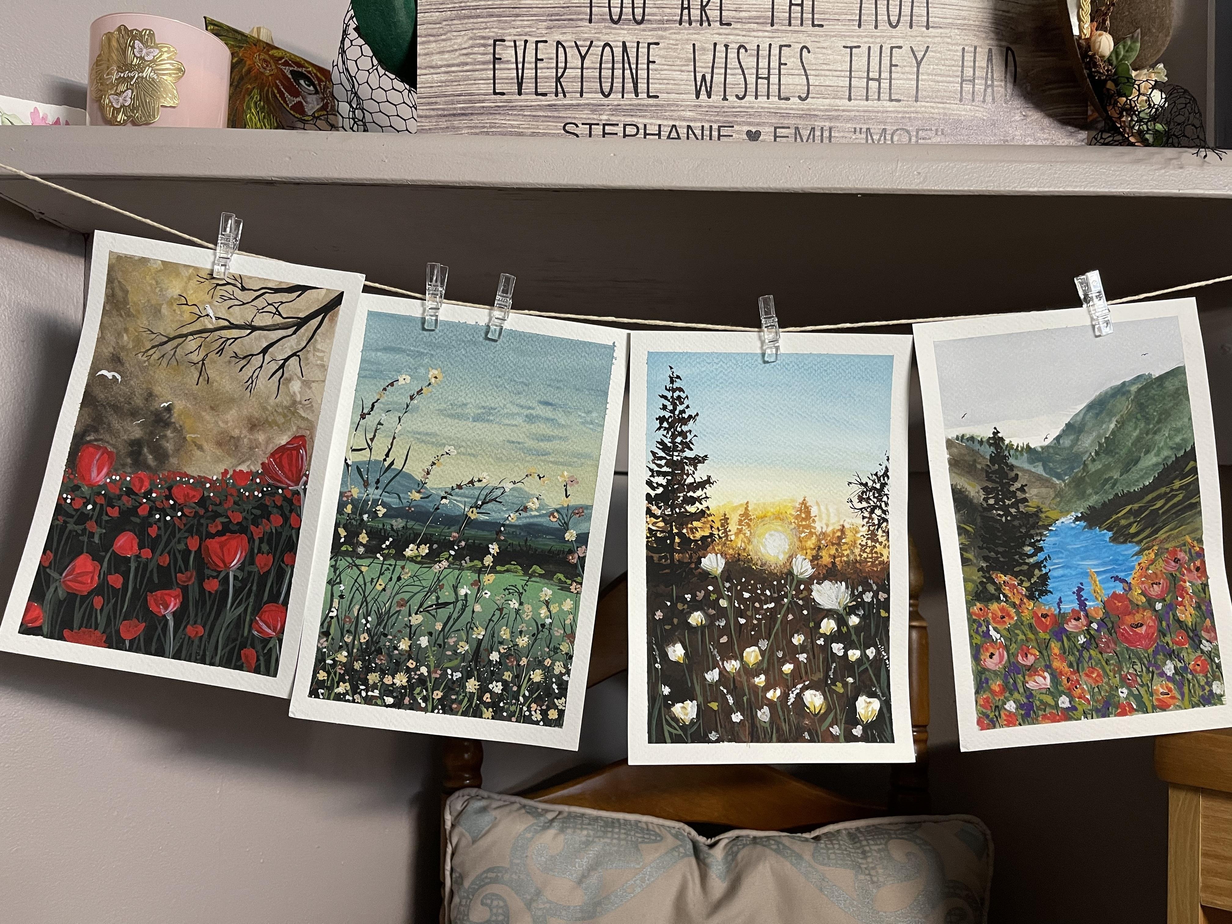 Wild Flowers Mountain - student project