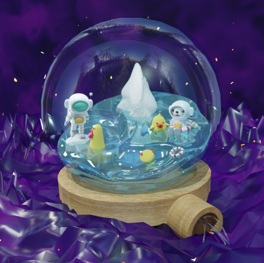 Glow ball warming