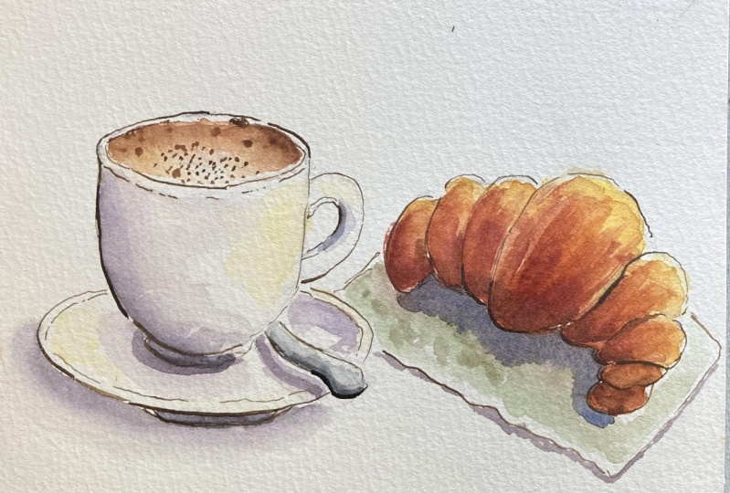 Cappuccino & Croissant