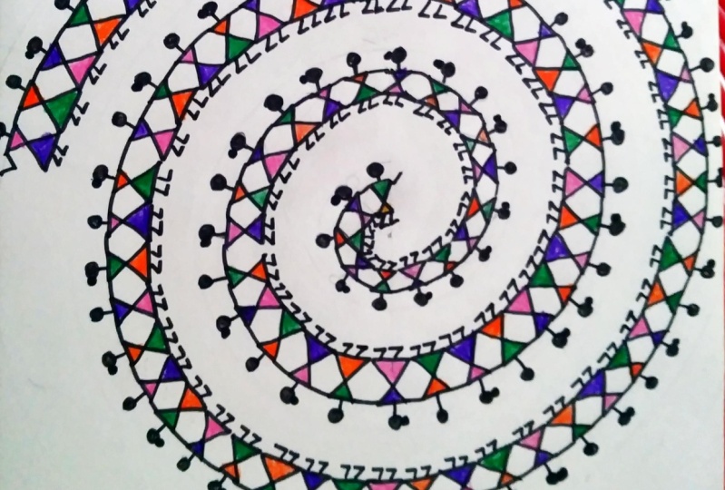 Spiral Warli