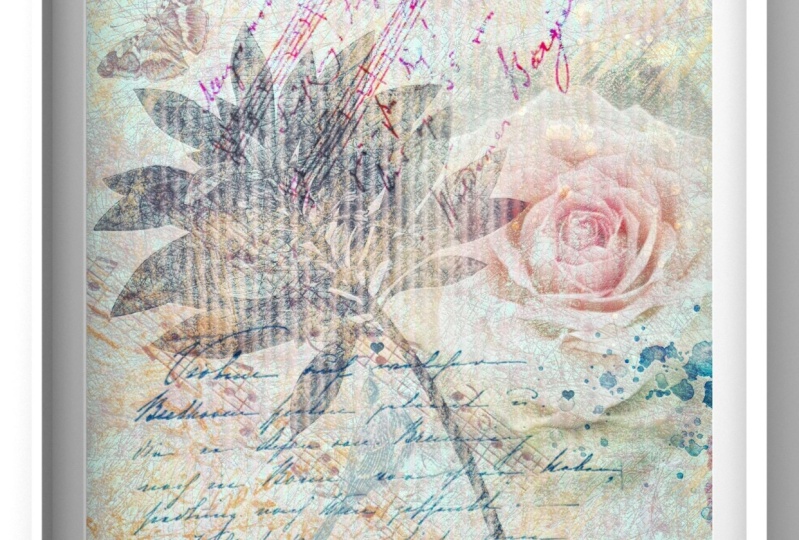 Vintage Look Collage in Procreate