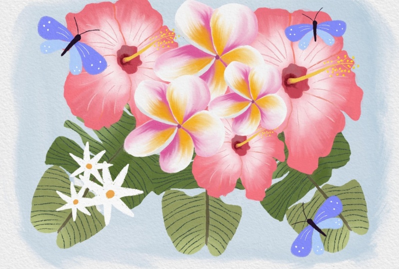 Tropical flower