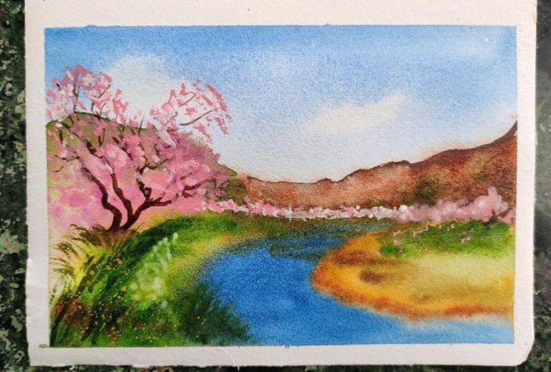 Loose Spring Landscape