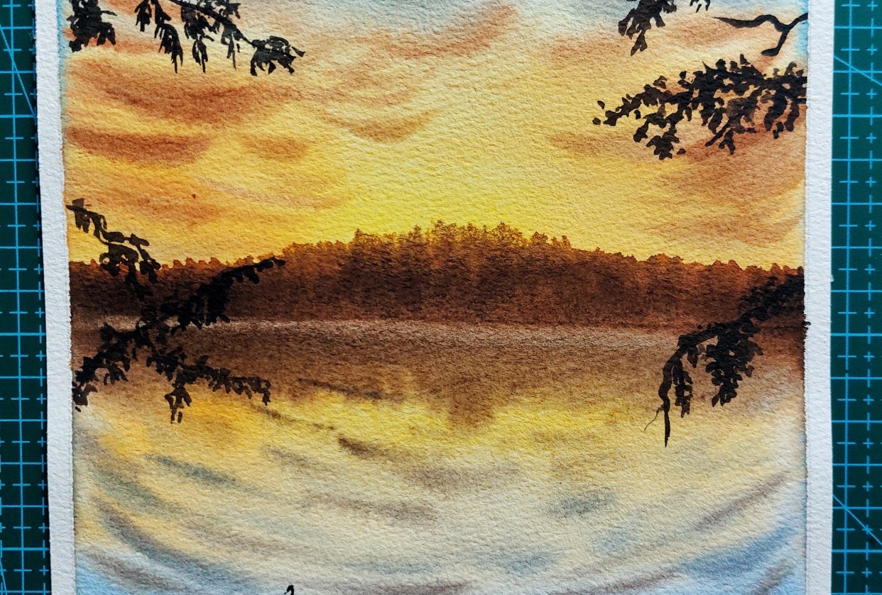Lake Landscape - student project