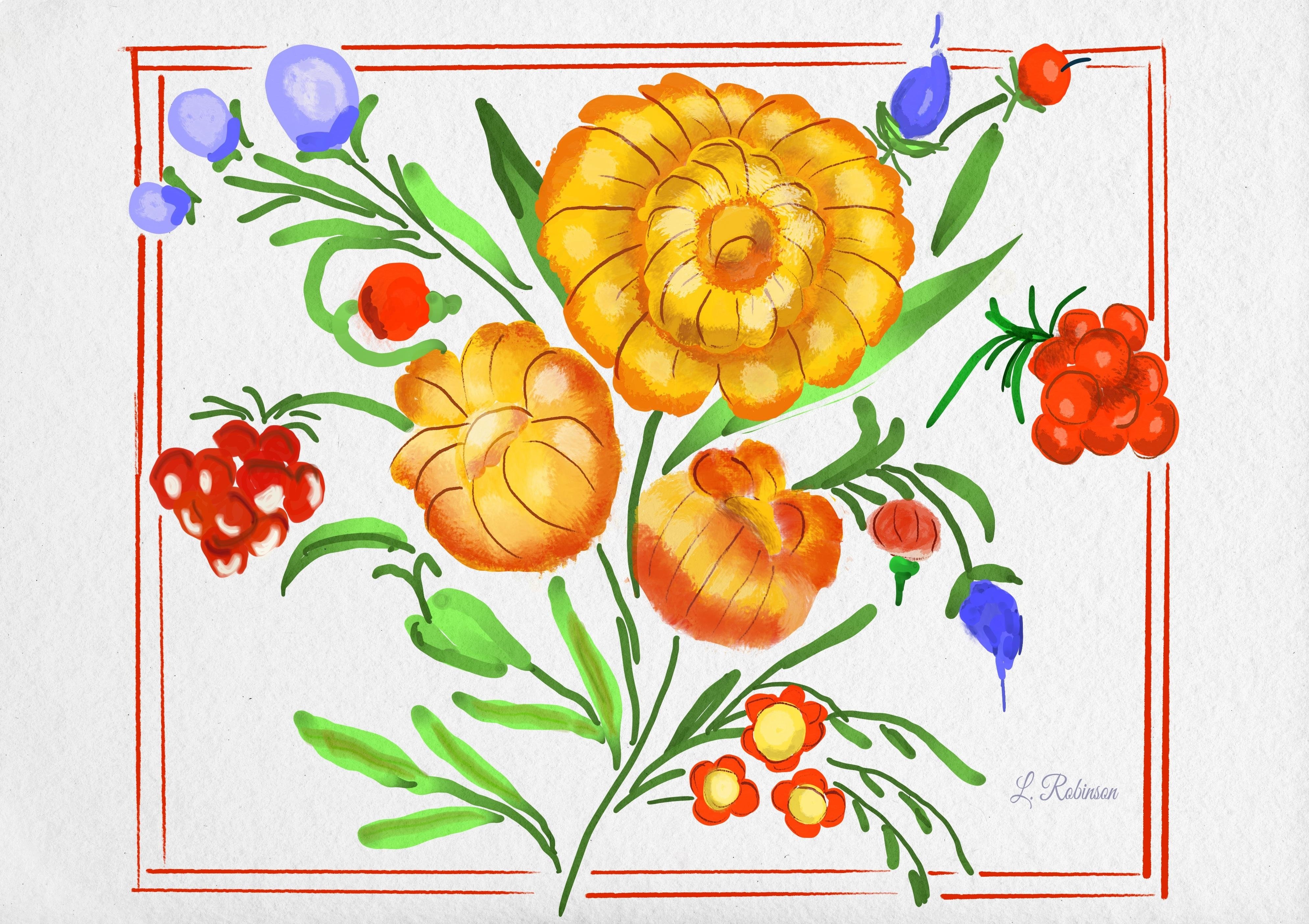 Ukrainian Folk Art - student project