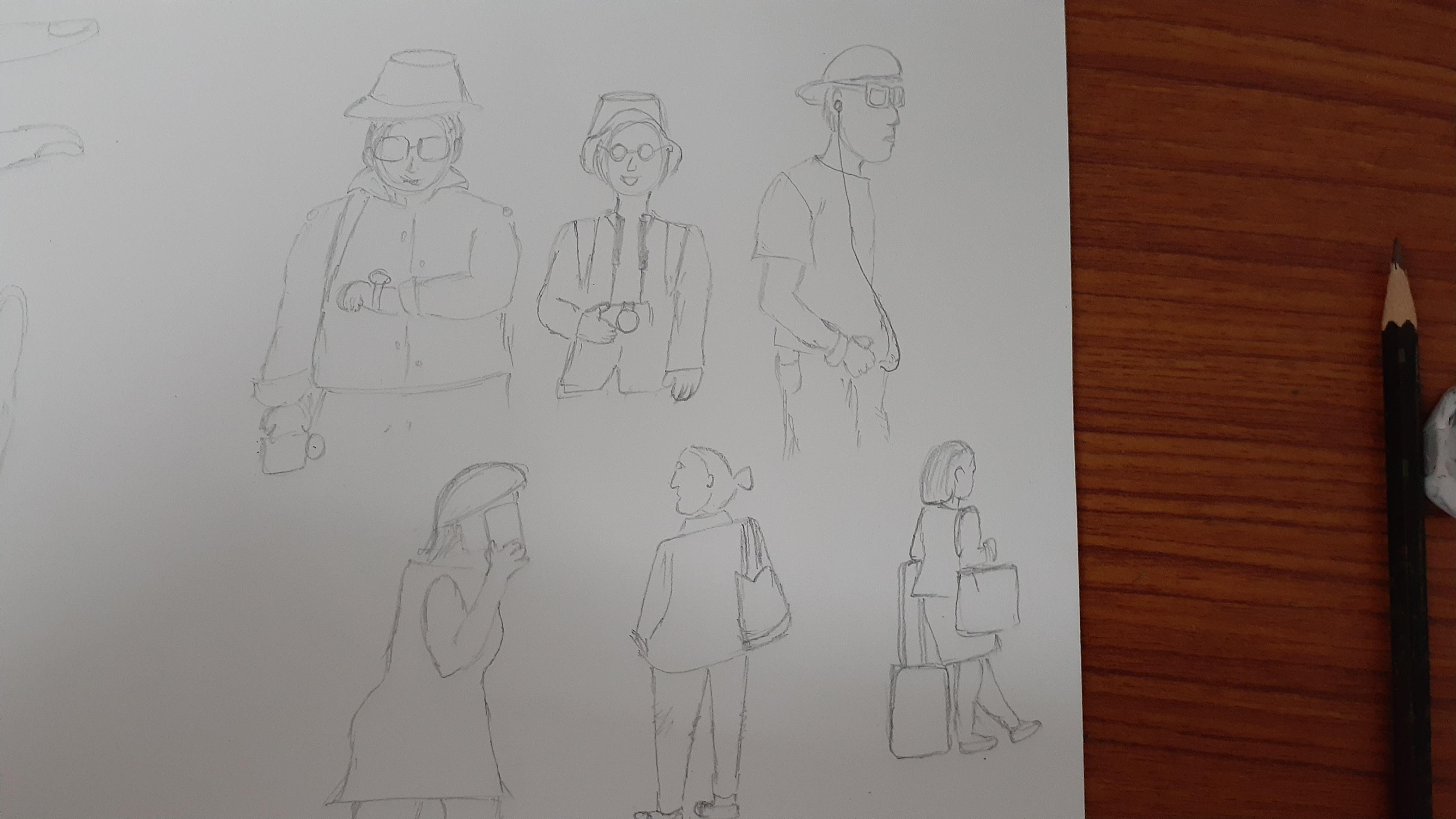Live sketch - student project