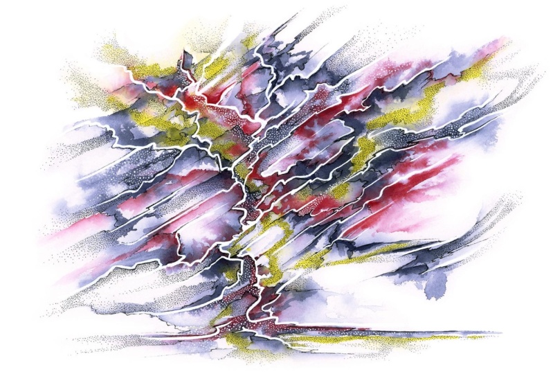 Abstract Art: Painting Music With Watercolours & Ink