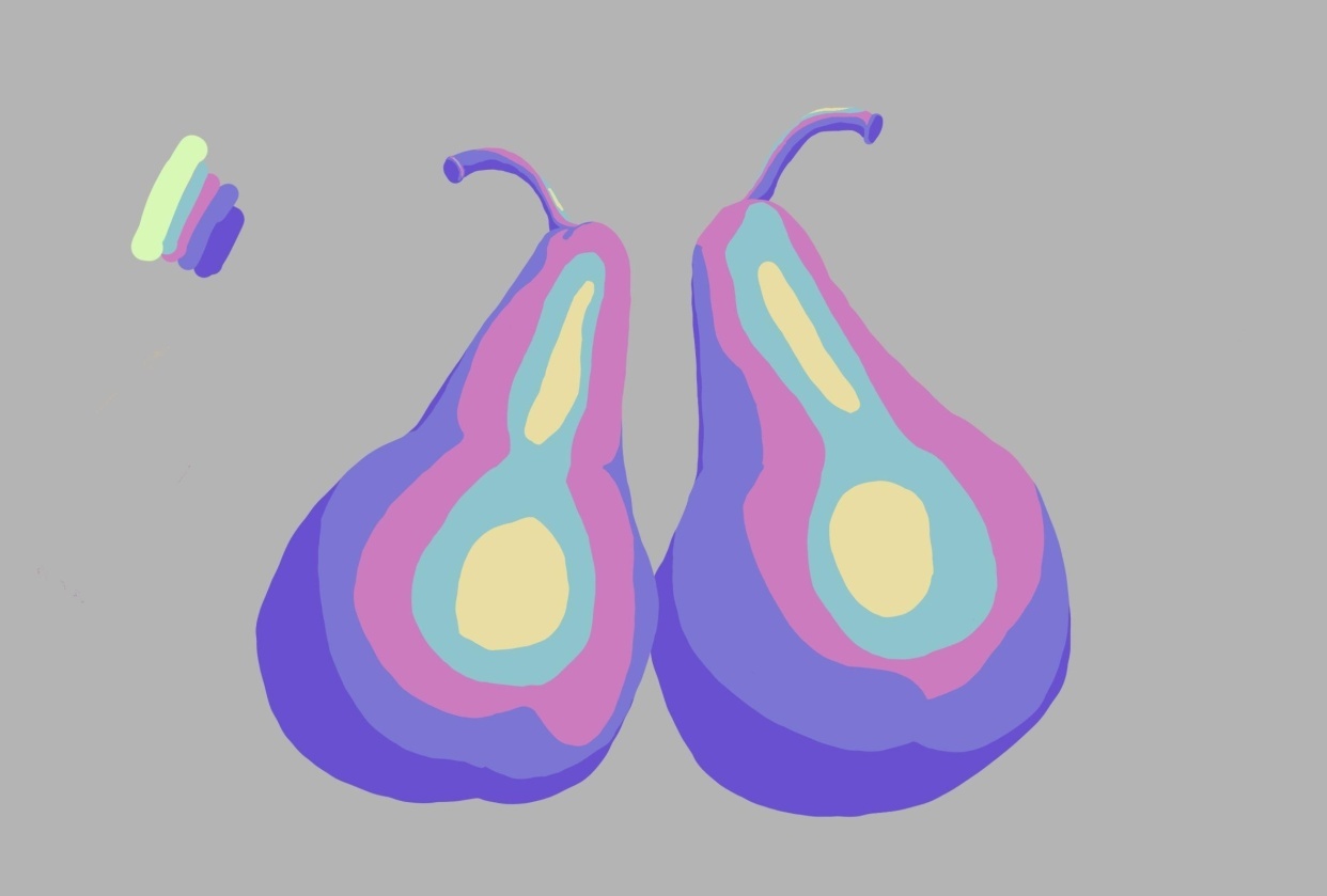 Color pears - student project