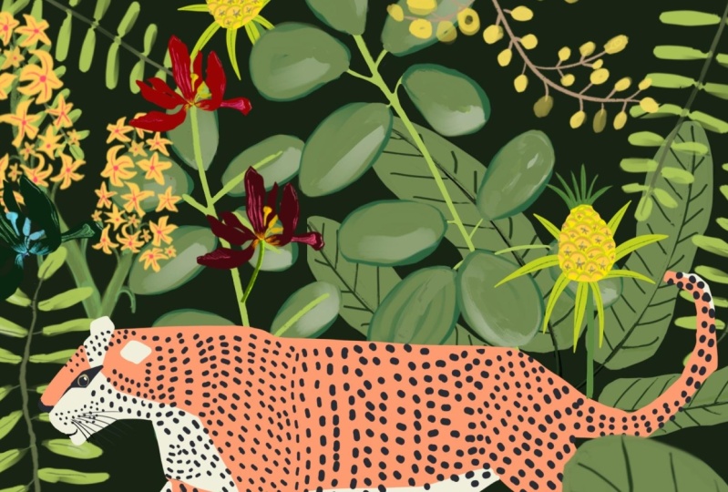 Jan's jungle print
