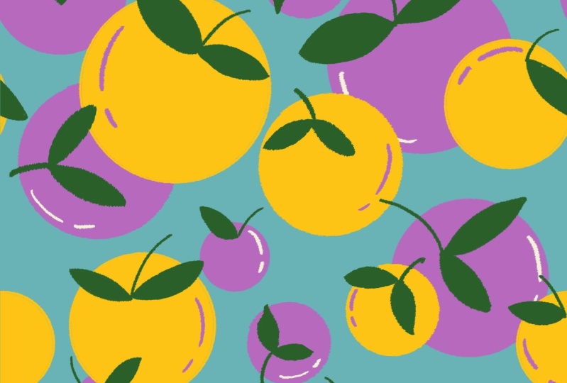 orange pattern