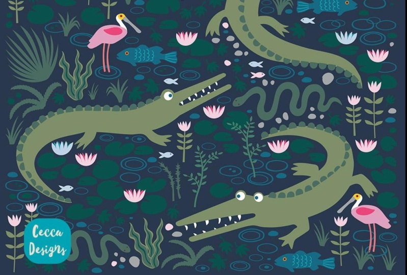 American Alligators by Cecca Designs