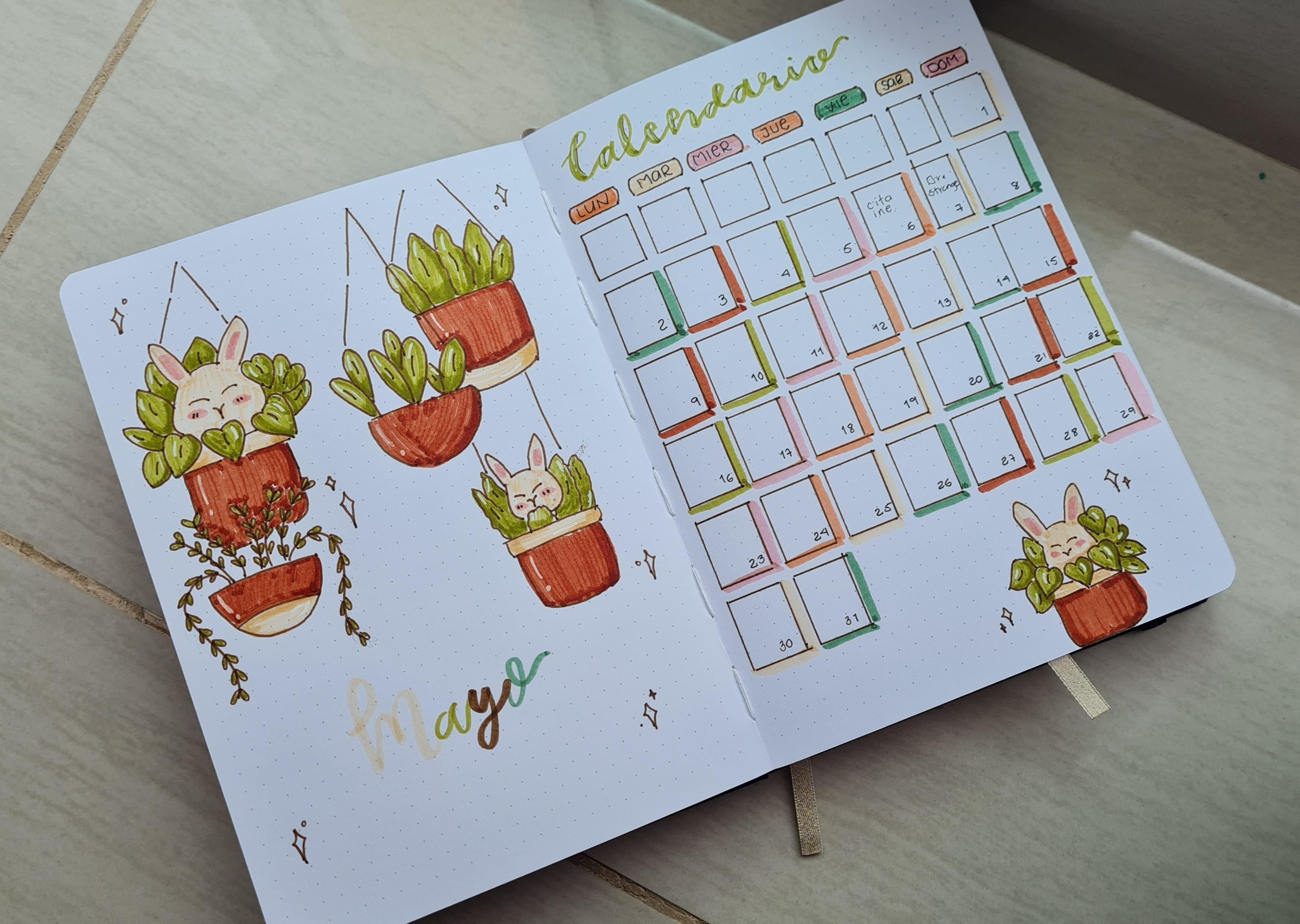 Bullet Journal de Mayo - student project