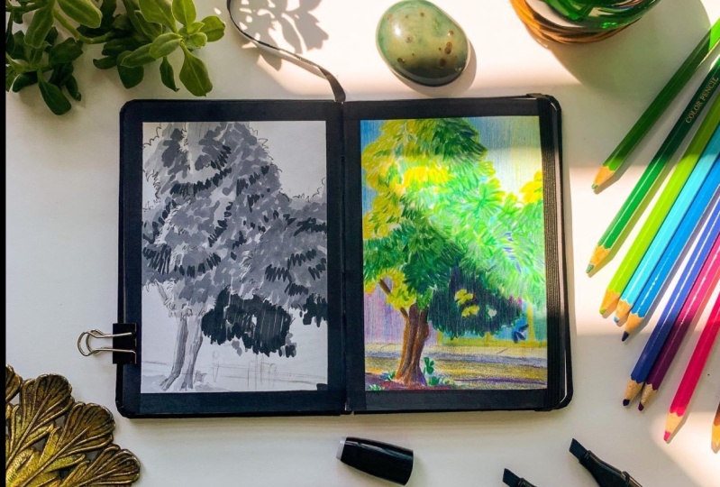 Au Plein Air Studies #pleinairpril
