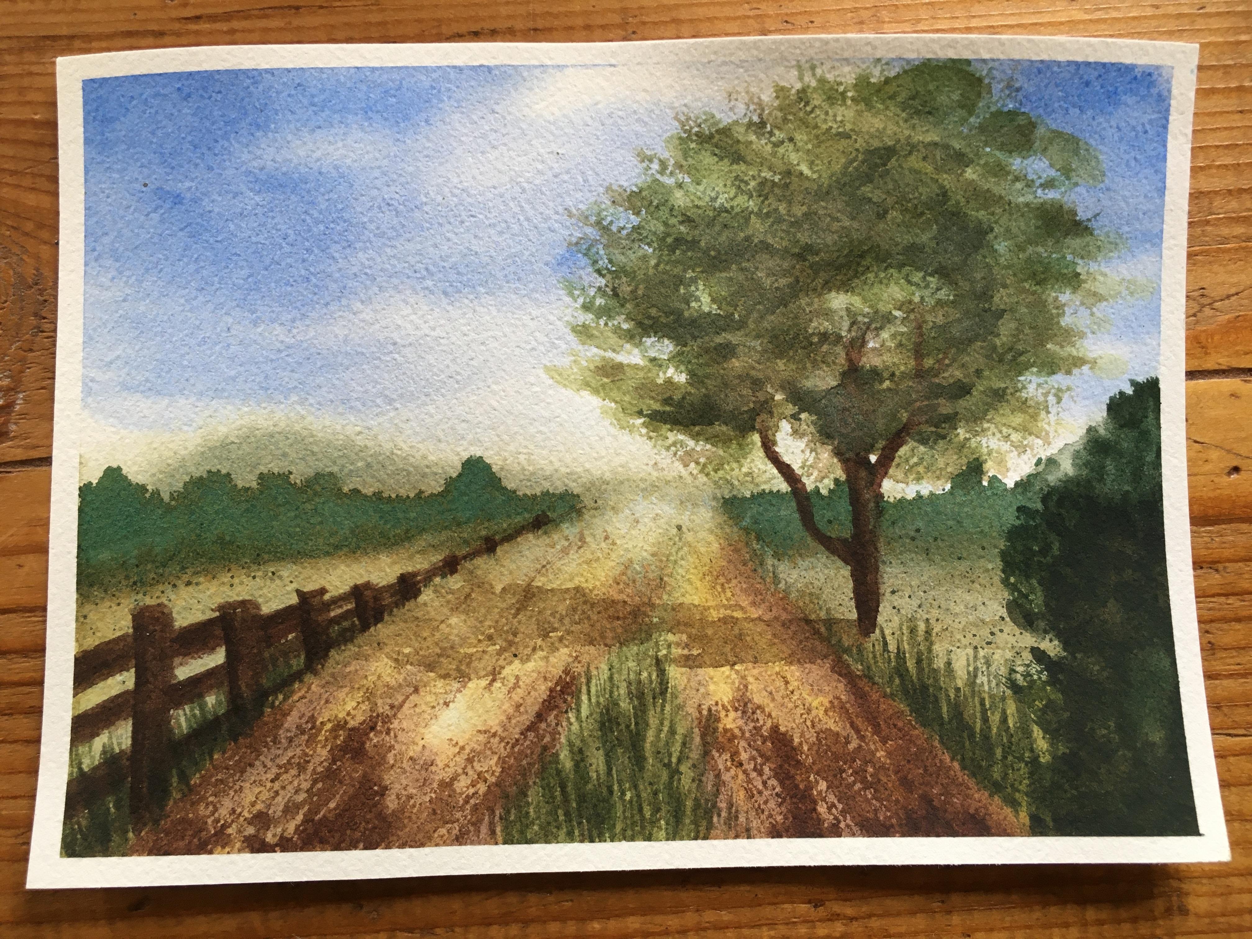 Watercolour properites - student project