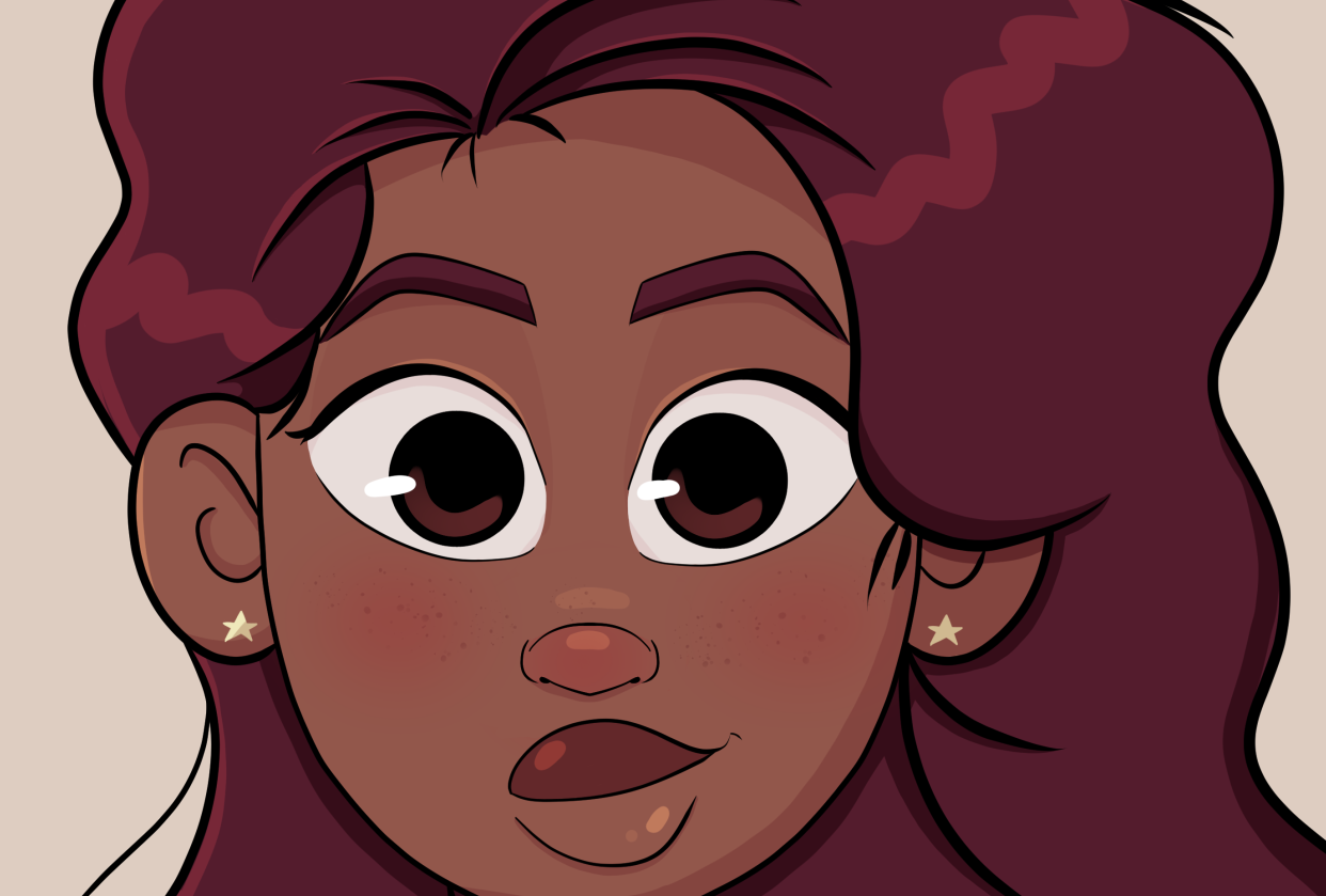 Freckle Girl - student project