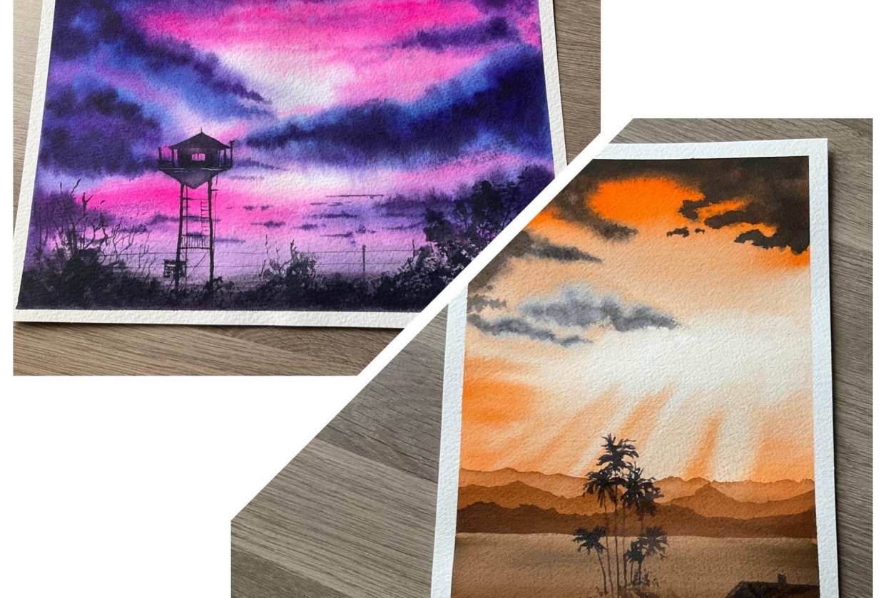 Romantic clouds - student project