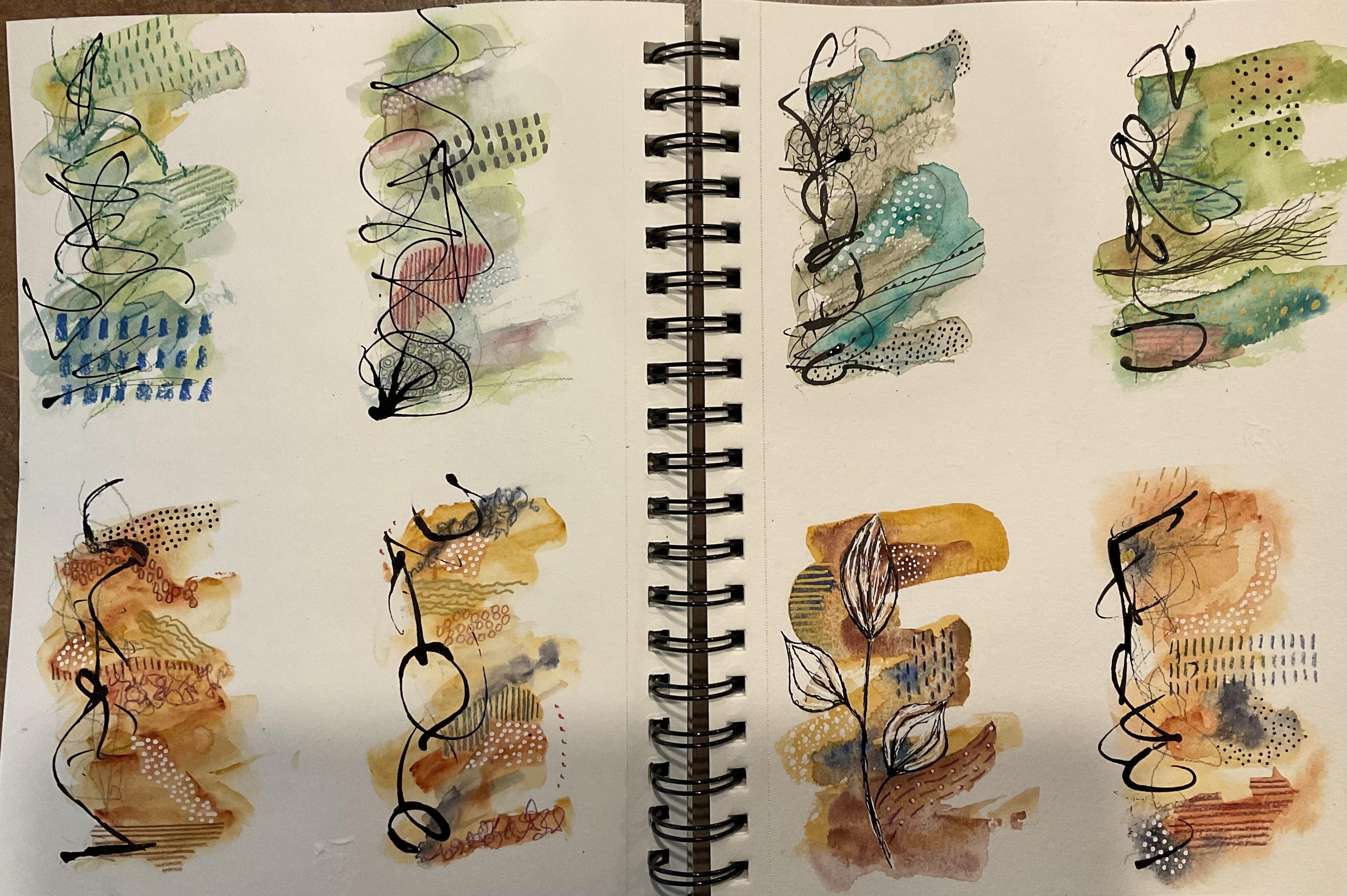 Sketchbook play - student project