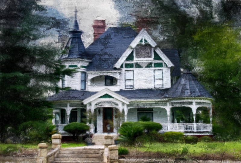 Old House - Oil Paint