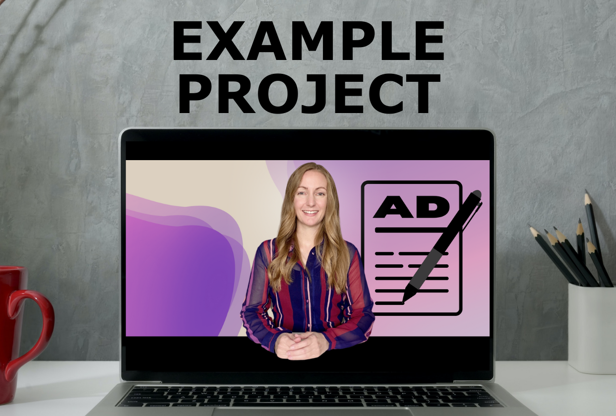 Example Project: Copywriting for Advertising - student project