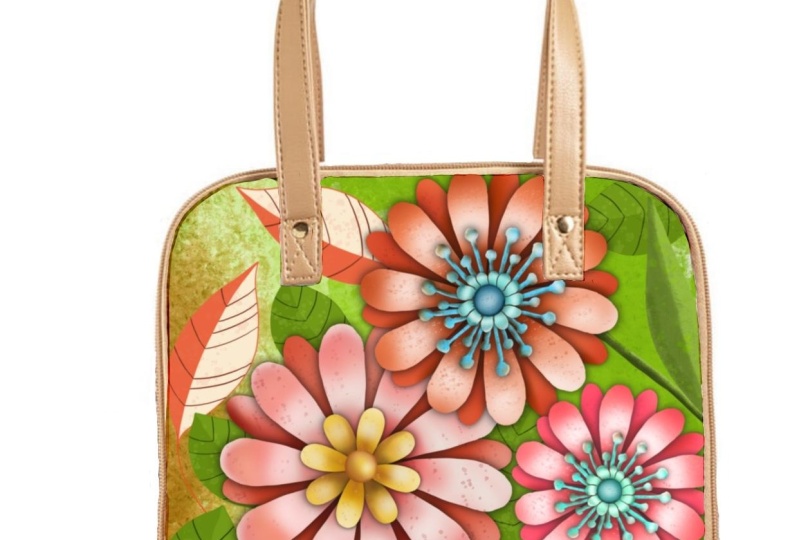 Floral handbag