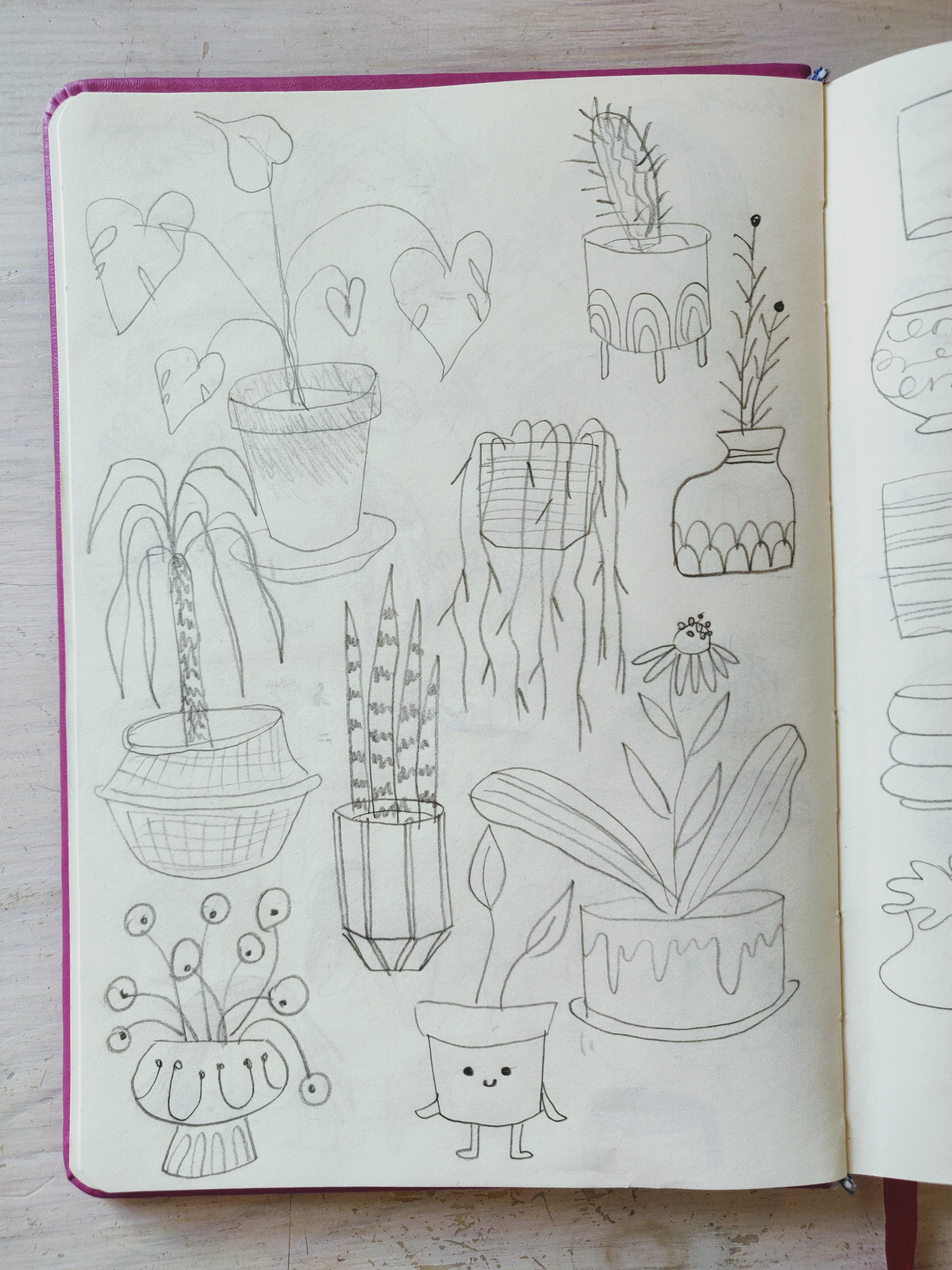 Pages from my sketchbook