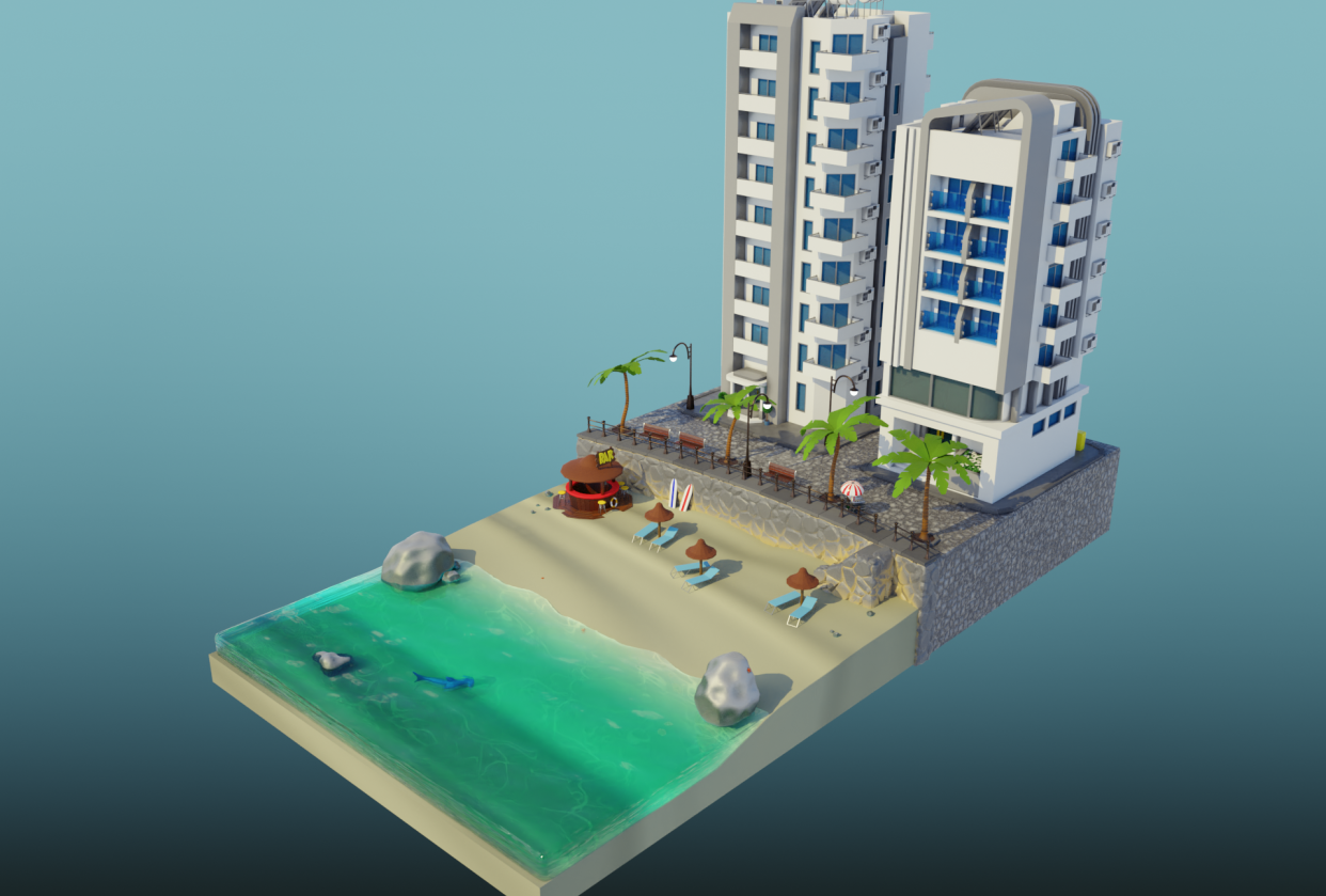 Blender 3 | The Beginners Ultimate Stylized Scene Class | 3D Tudor |  Skillshare