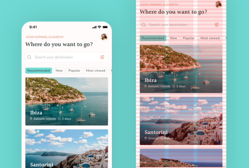 Practice with grids on Figma