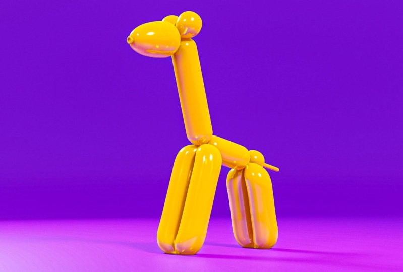 My Balloon Giraffe!