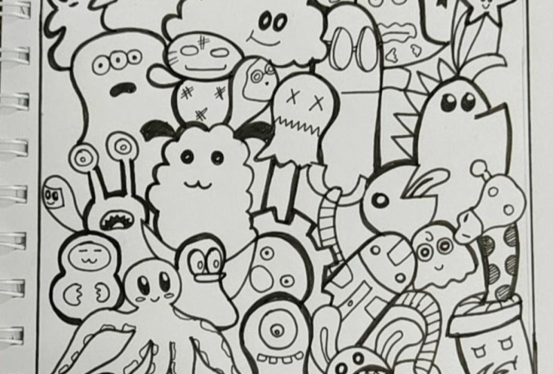 Full page doodle