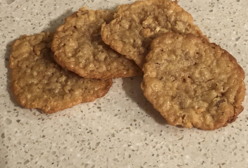 Gluten free Florentine cookies