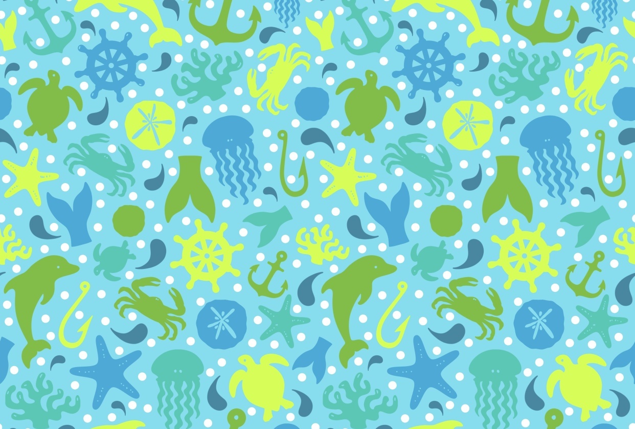 Half Drop Repeat Pattern - student project