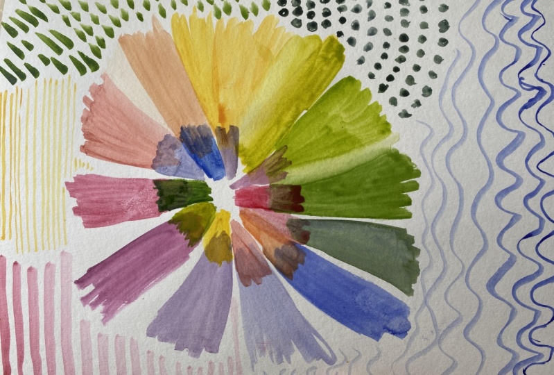 First ever color wheel