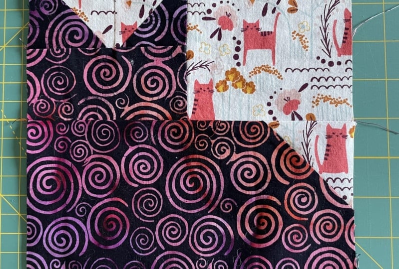 My first piecing