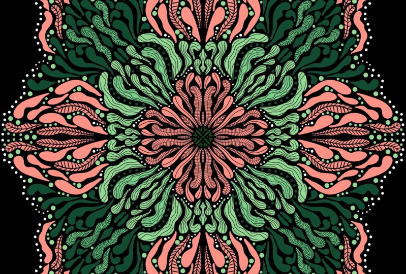Freeform Doodle Symmetry