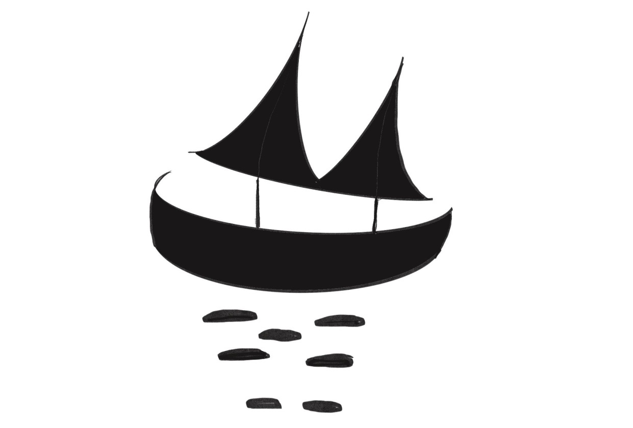 Simple Black Boat - student project