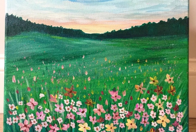 Floral field