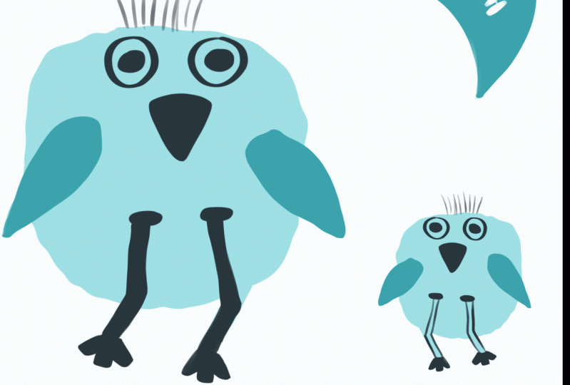 Animated Bird