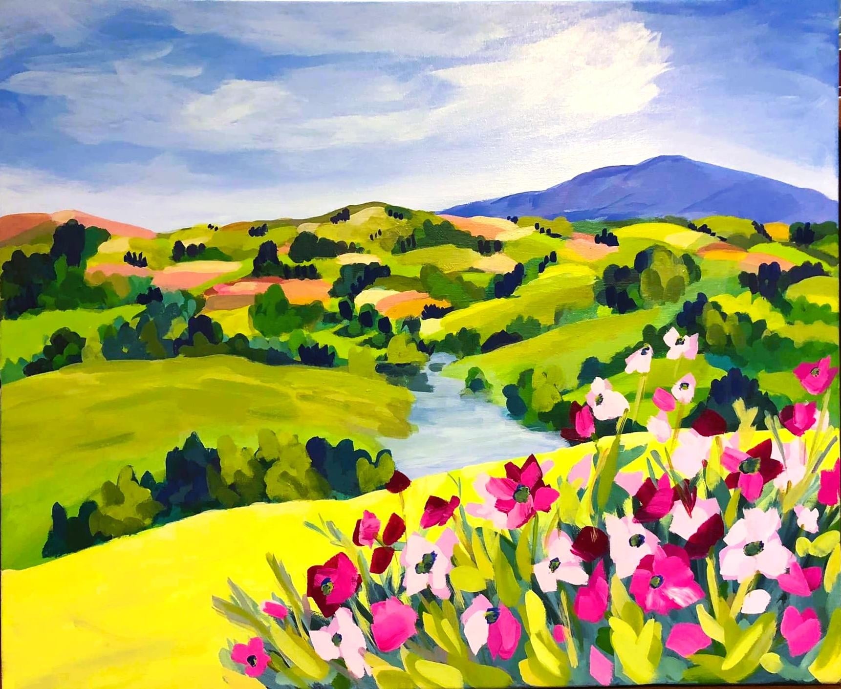 valleys and fields - student project