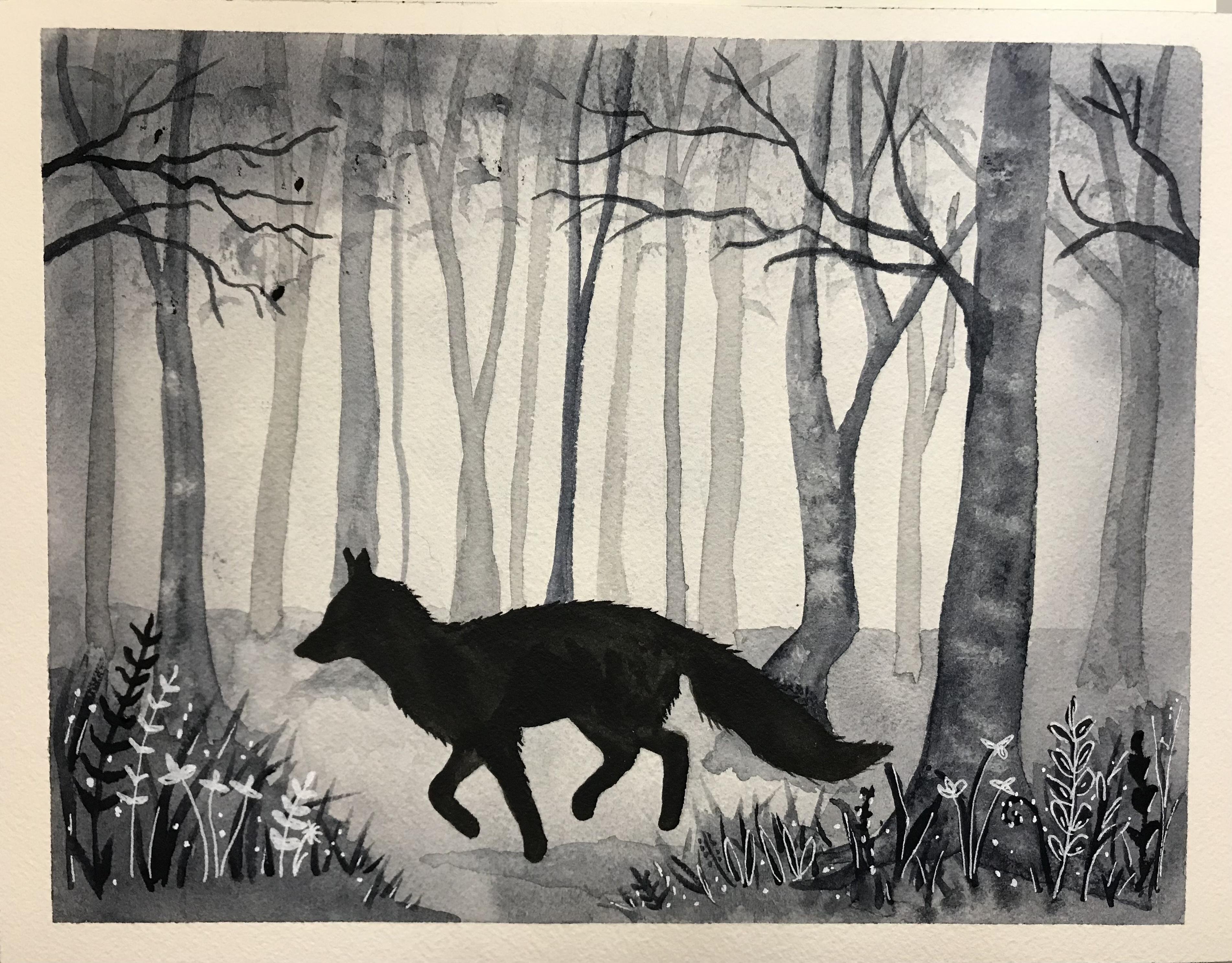 Fox in the Forest - student project