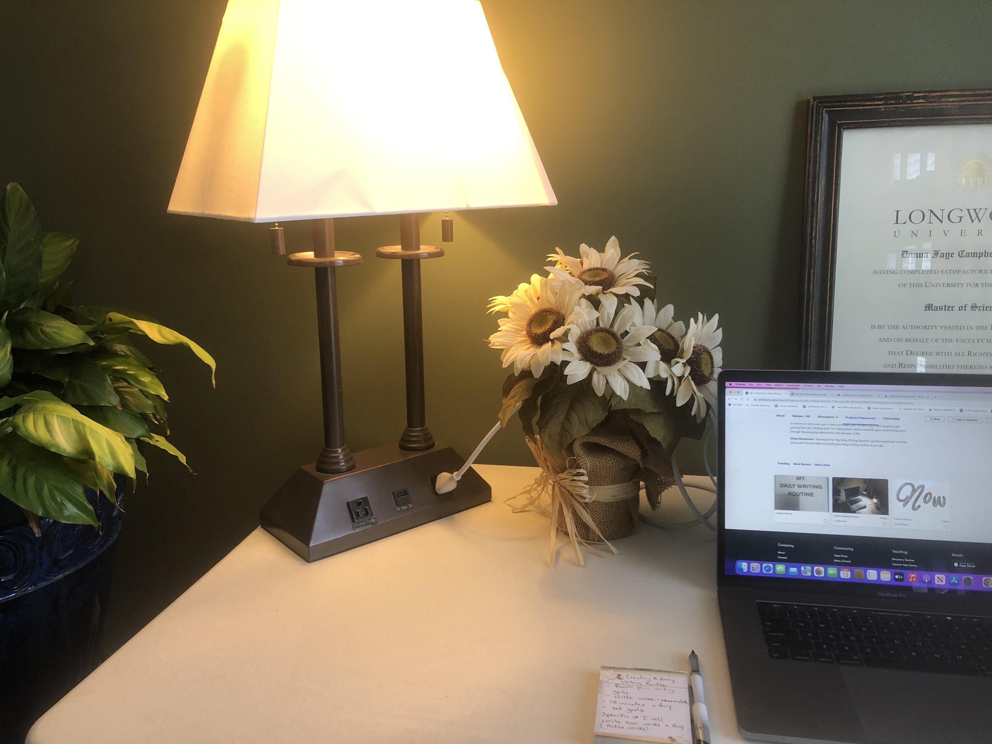 Creative Writing Space - student project