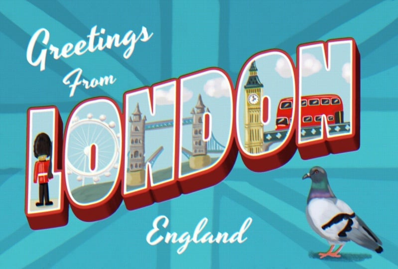 Greetings from London!