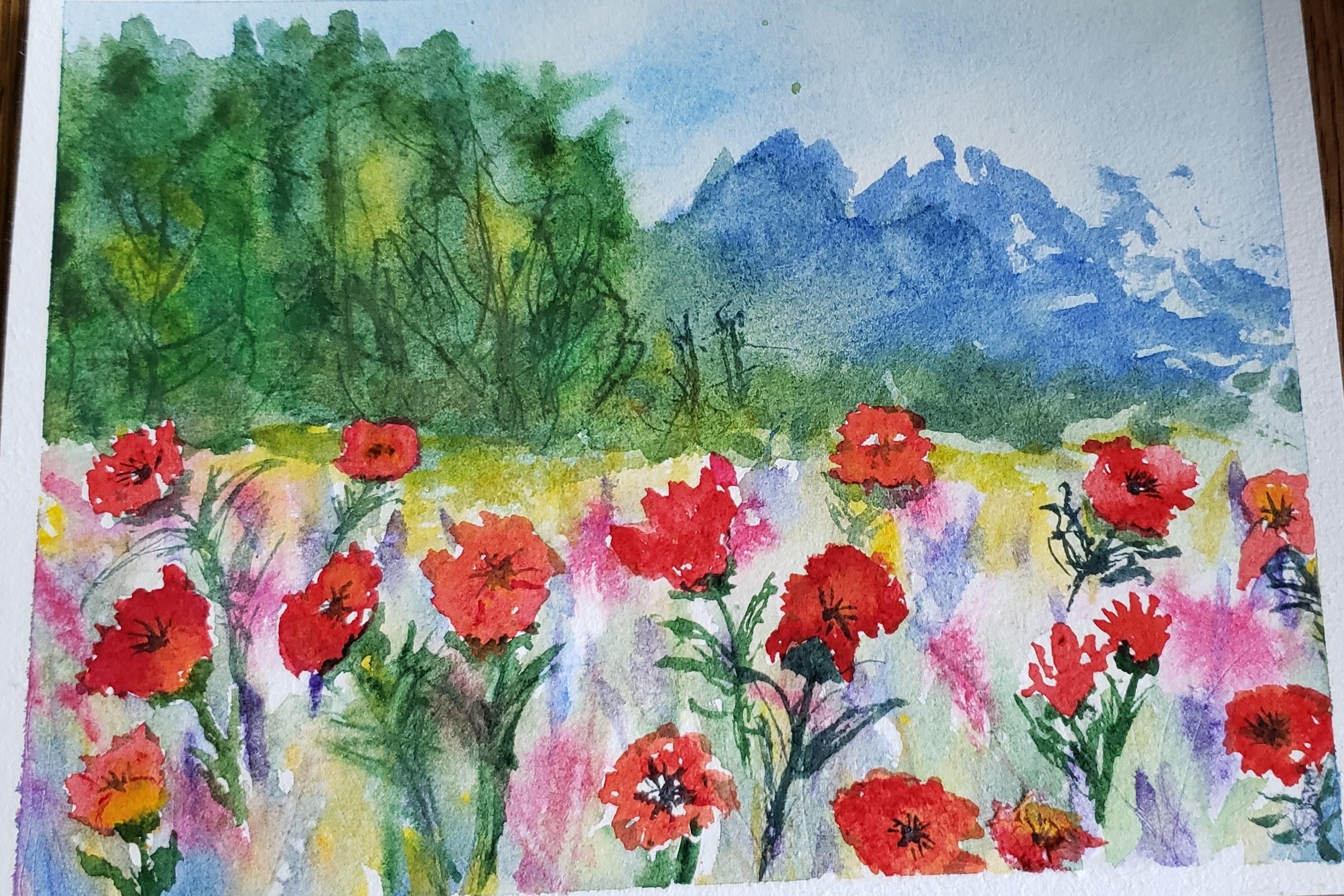 Loose poppies - student project