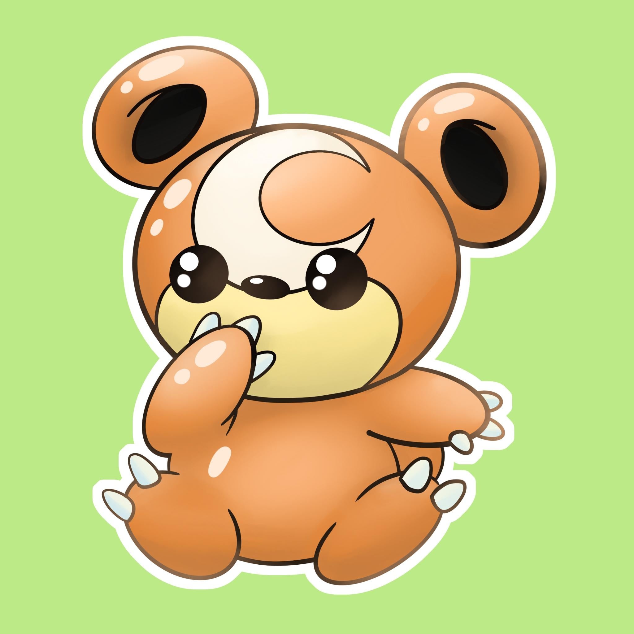 Teddiursa Chibi - student project