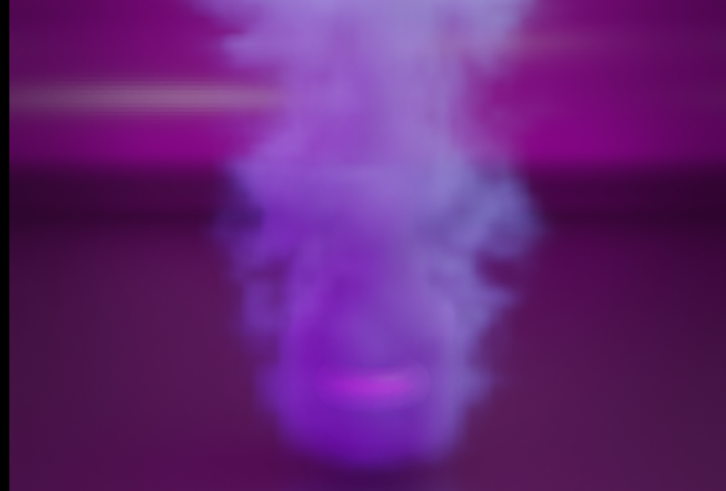 First Smoke in Blender