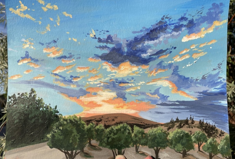Sunrise Cloudscape