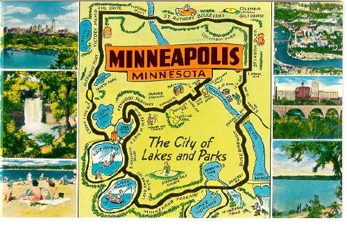 Minneapolis (City of Lakes/Mill City) - student project