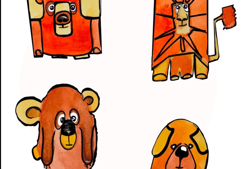 my oddly shaped animals
