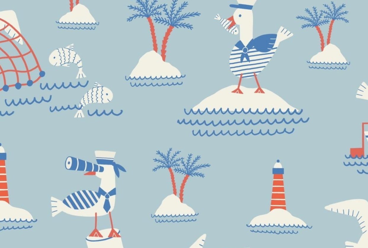 Seagulls at work - student project