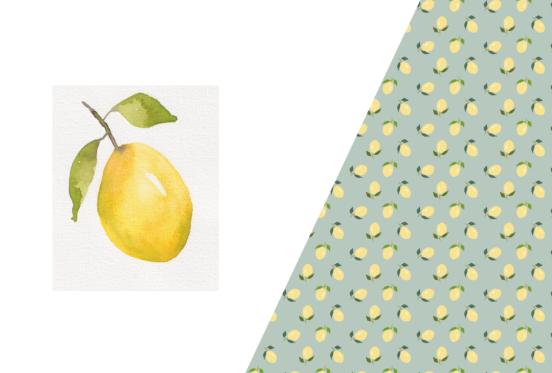 From watercolour to vectors